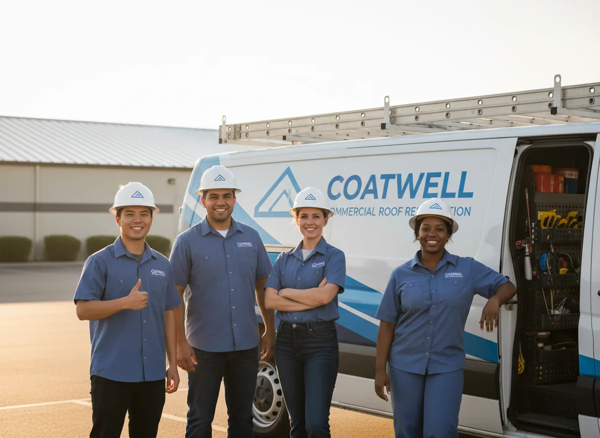 Commercial roof coating company in Woodston, KS